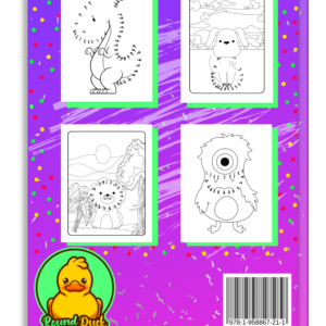 Dot to Dot Coloring Book for Kids Ages 4-8: 8x11 inch coloring